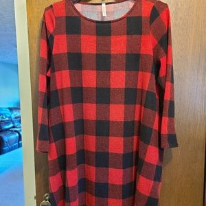 Buffalo Plaid Dress
